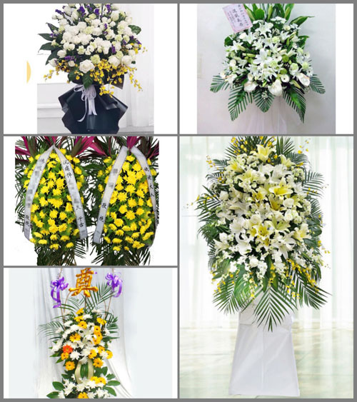 新疆乌鲁木齐市头屯河区白事花篮预定